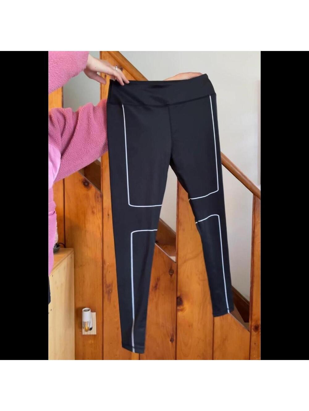 Milano Di Rouge black leggings size M